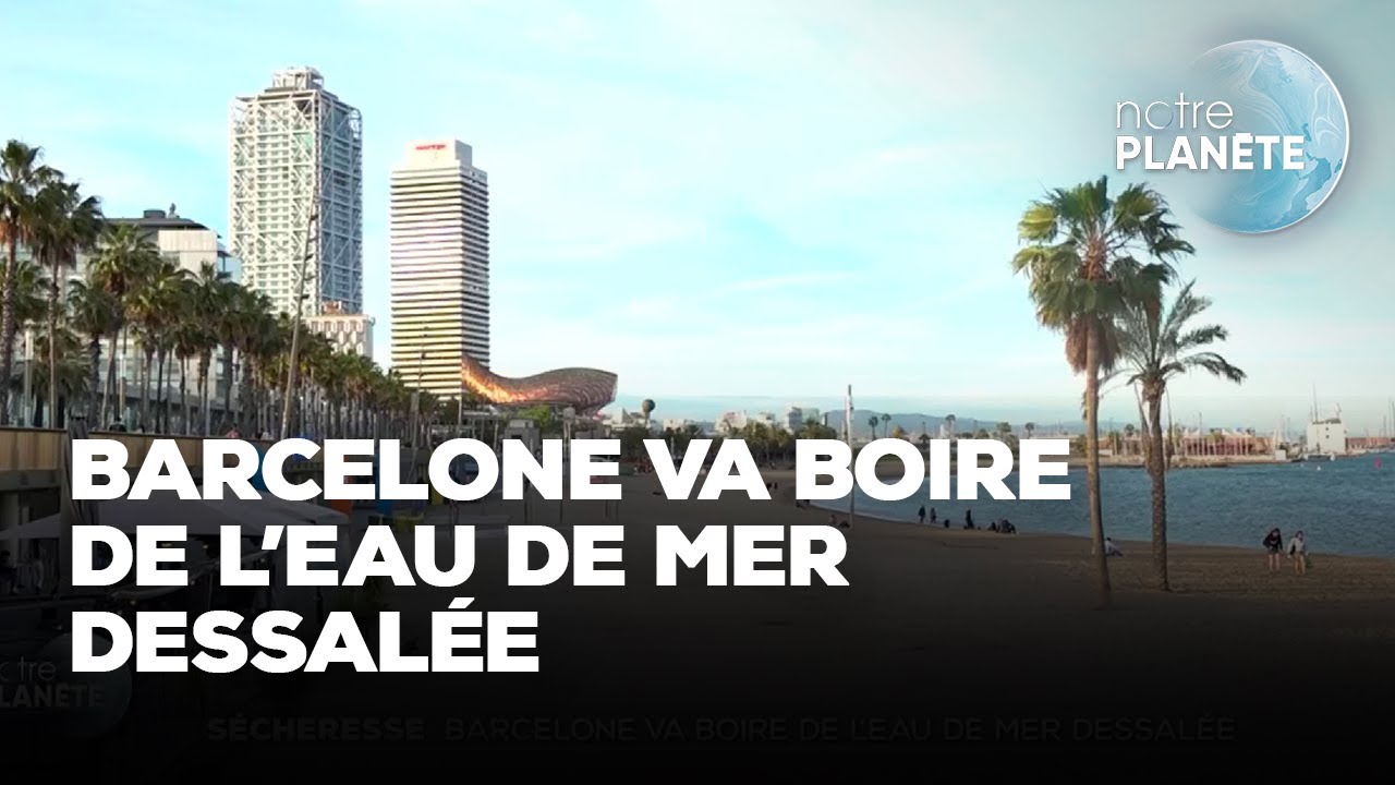 Sécheresse : Barcelone va boire de l'eau de mer dessalée