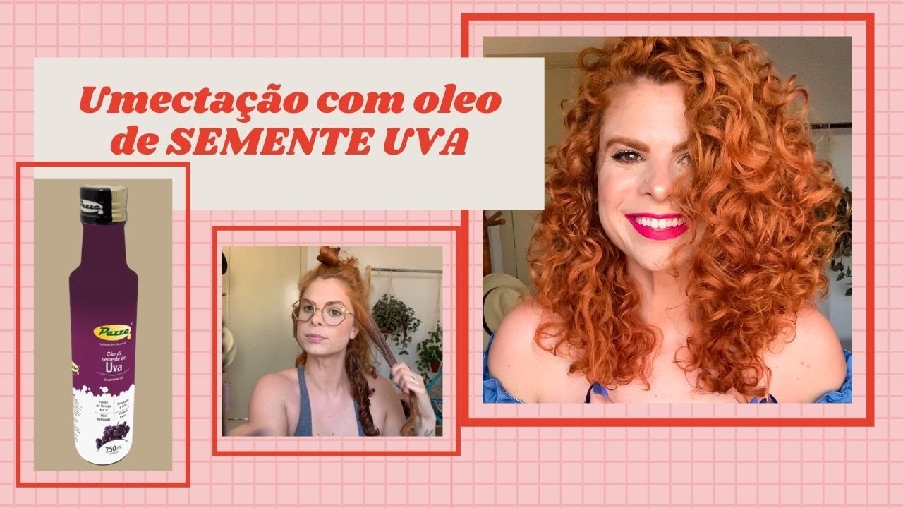 Umectação com óleo de semente de uva - método UCPE
