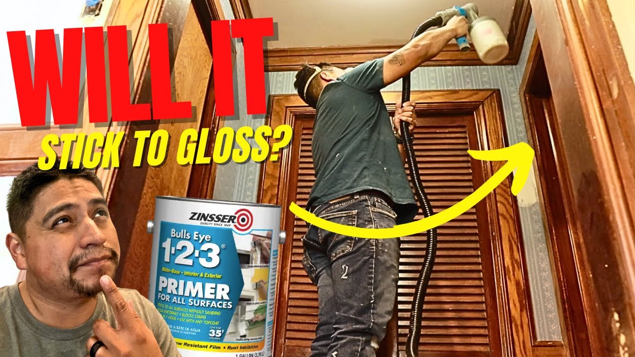 Грунтовка Zinsser: окончательный тест на глянцевой отделке #paint