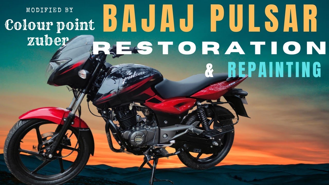The Shocking Truth Behind Pulsar Restoration|Repainting Process