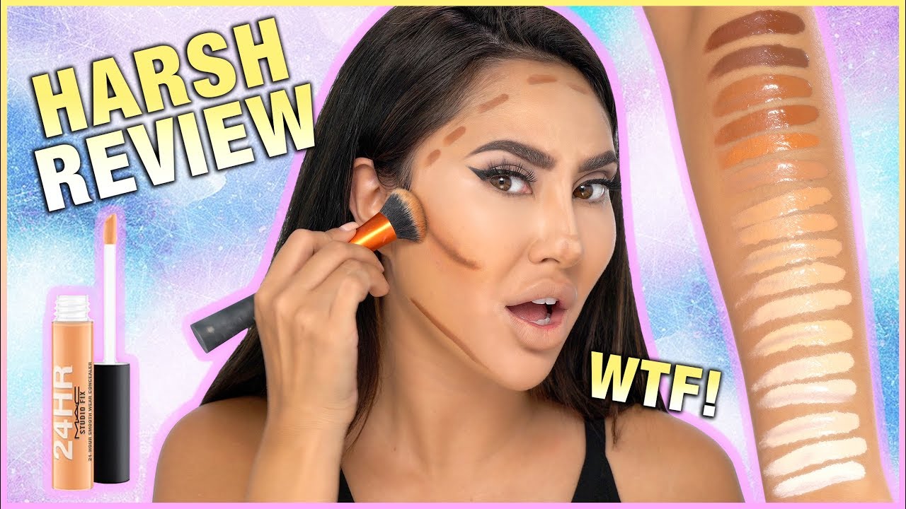 MAC STUDIO FIX 24 HOUR CONCEALERS ...HONEST REVIEW! | BrittanyBearMakeup