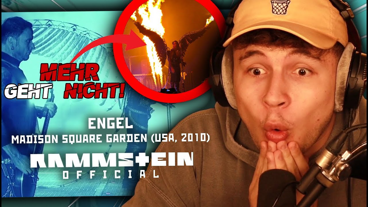 DAS ist doch VERRÜCKT😱🔥!!!...Reaktion : Rammstein - Engel (Live from Madison Square Garden)