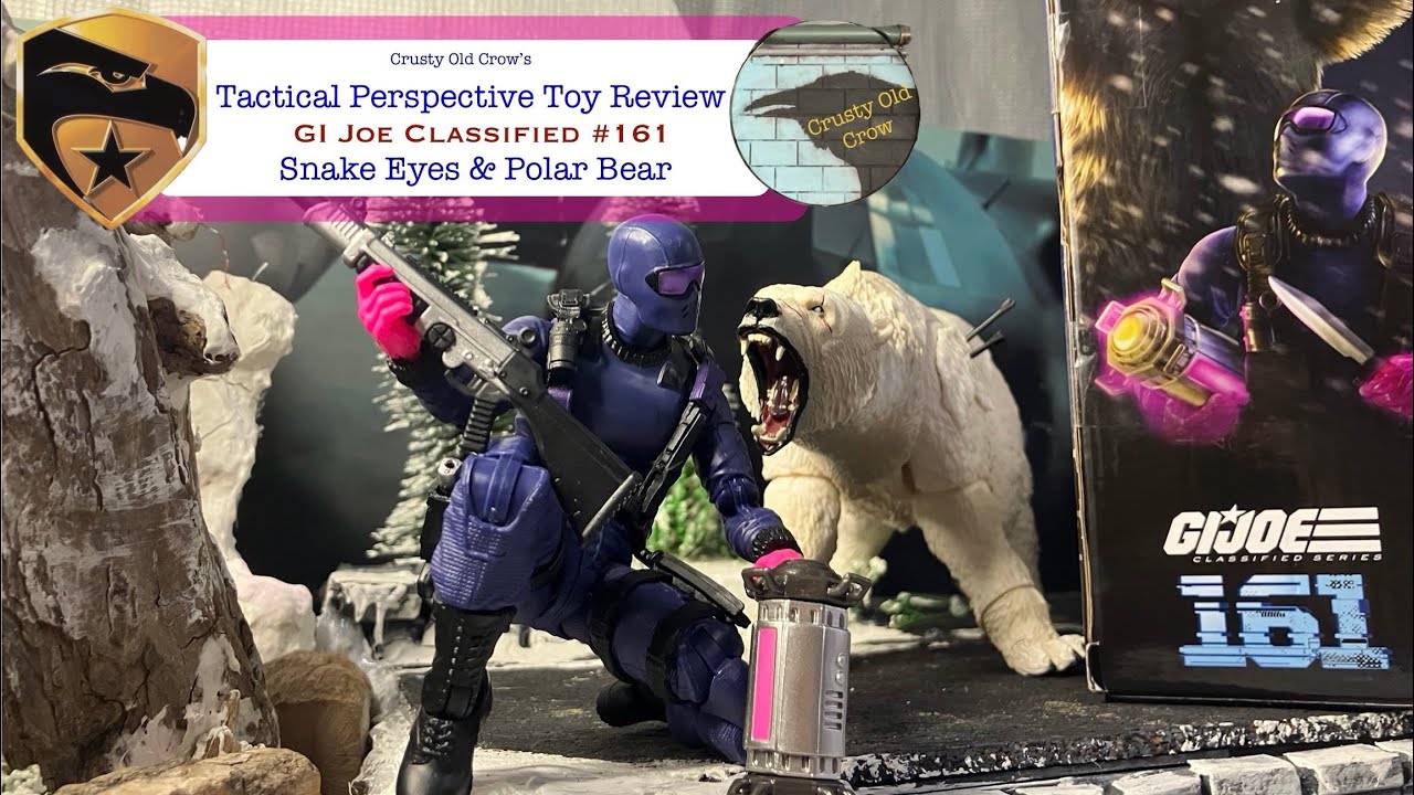 GI Joe Classified #161- Snake Eyes & Polar Bear - the Tactical Perspective Toy Review