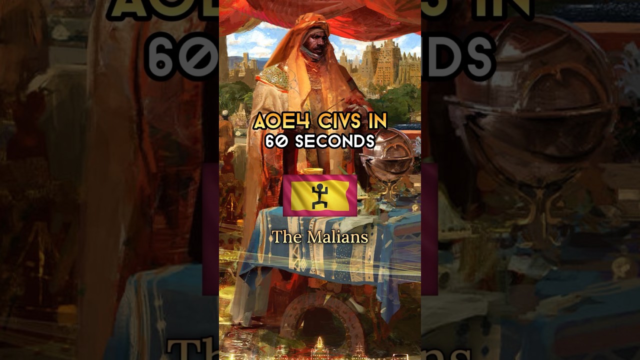 Малийцы &mdash; Цивилизации AOE4 за 60 секунд #aoe4 #aoe #ageofempires4
