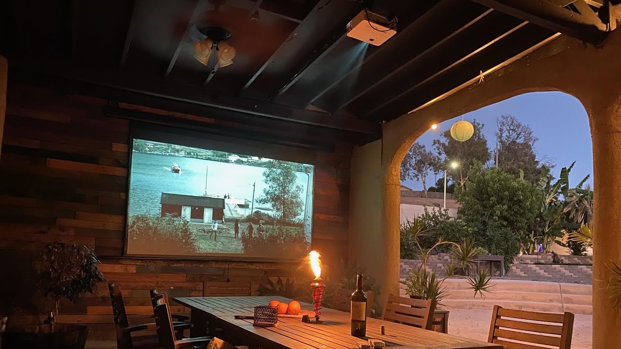 Build an Outdoor Home theater Under $1000 dlls