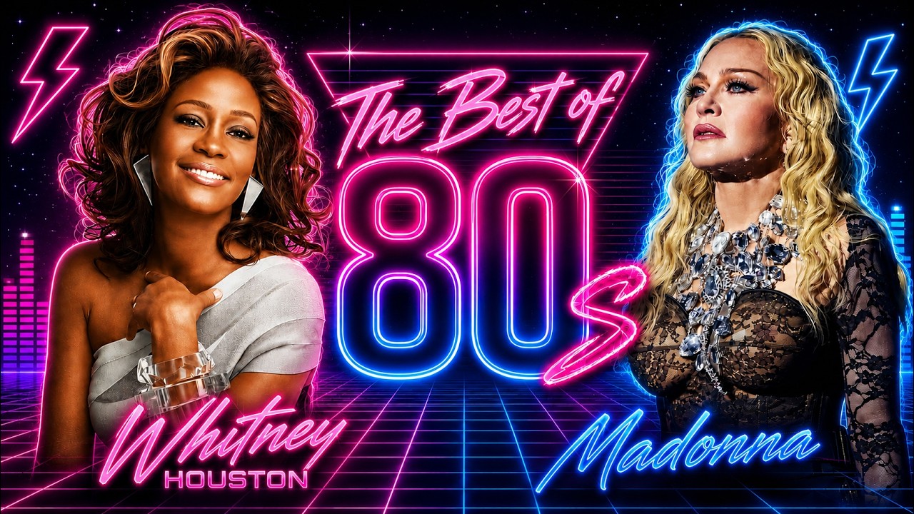 OS MELHORES CLÁSSICOS POP ANOS 80 VOL 02 - Whitney Houston, Roxette, Rick Astley, Madonna e +