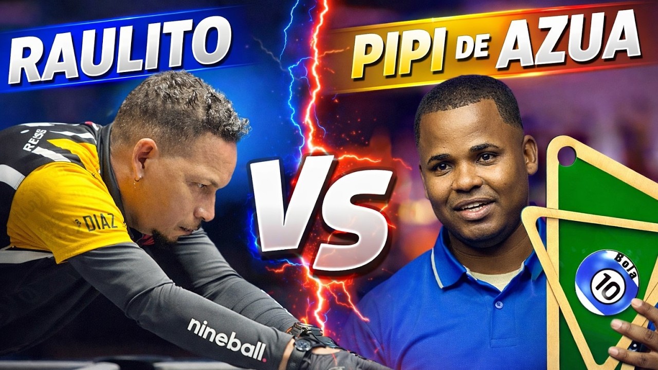 Raulito Díaz vs Pipi de Azúa - boca fija arriba y abajo