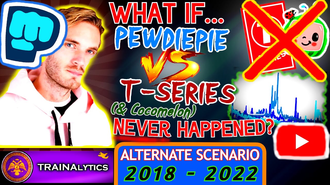 What If PewDiePie vs T-Series (& Cocomelon) NEVER HAPPENED? | Hypothetical Scenarios