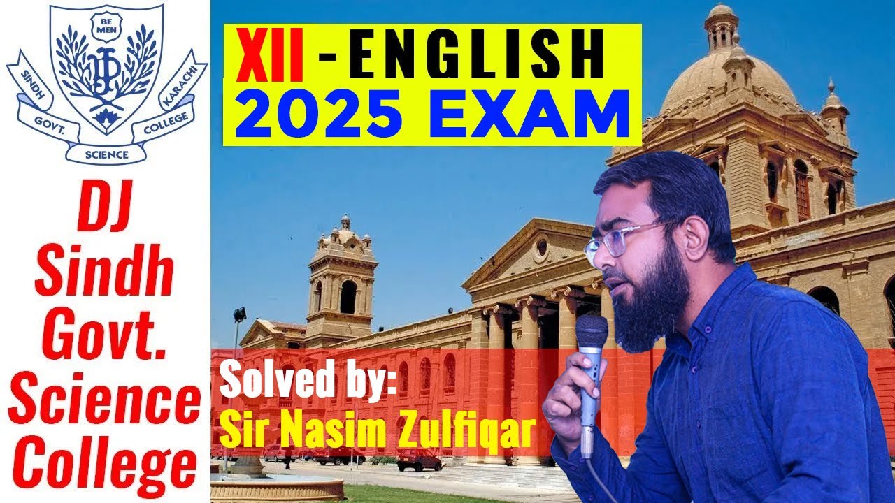 DJ Sindh College (XII-English-2025-Solved)