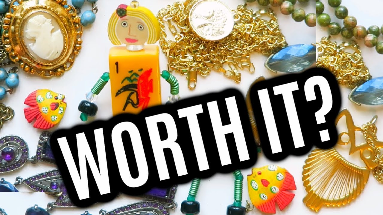 WORTH IT? ShopGoodwill Jewelry Lot | Goodwill Jewelry Haul to Sell on Ebay