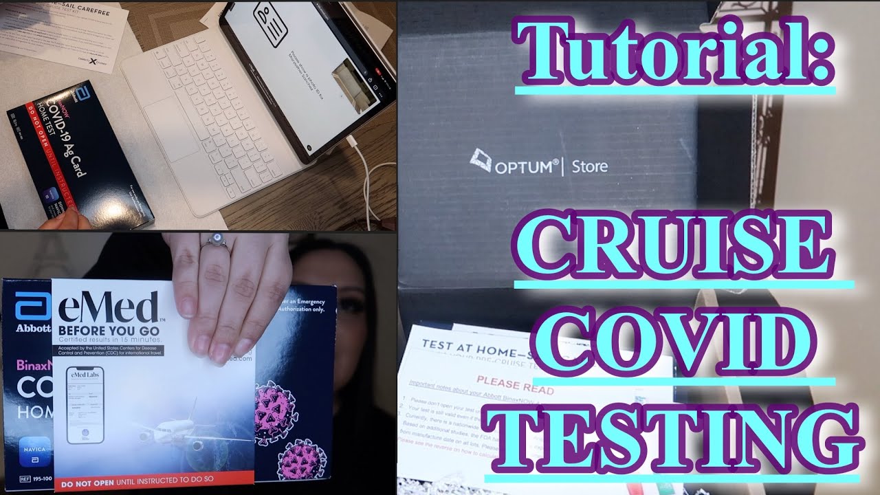 2022 COVID TEST FOR CRUISING | CELEBRITY CRUISES | TUTORIAL