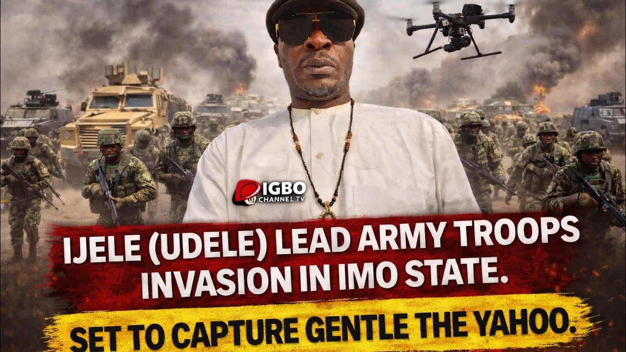 MILITARY RAID IN IMO STATE: IJELE LEADS TROOPS TO CAPTURE GENTLE THE YAHOO AND ANGEL MAKEUP