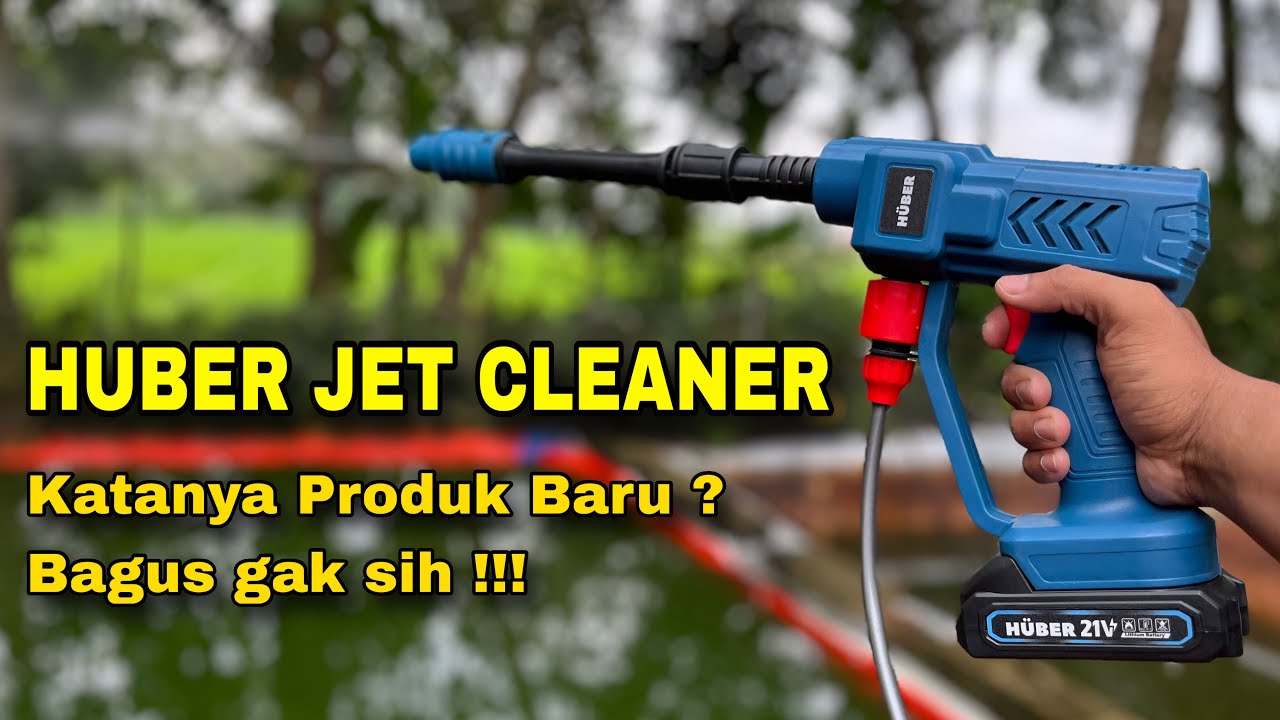 Review HUBER Jet Cleaner Cordless Tipe Basik Harga 200 Ribuan❗️Produk Baru Gess Apakah Kencang ?