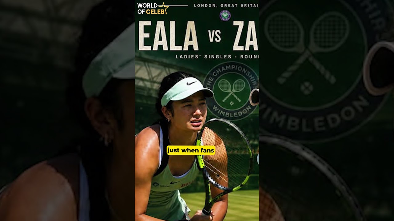 Alex Eala vs Renata Zaraz&uacute;a Ends in Shocking Drama! | Fans Couldn't Believe the Finish 😱🎾 #tennis