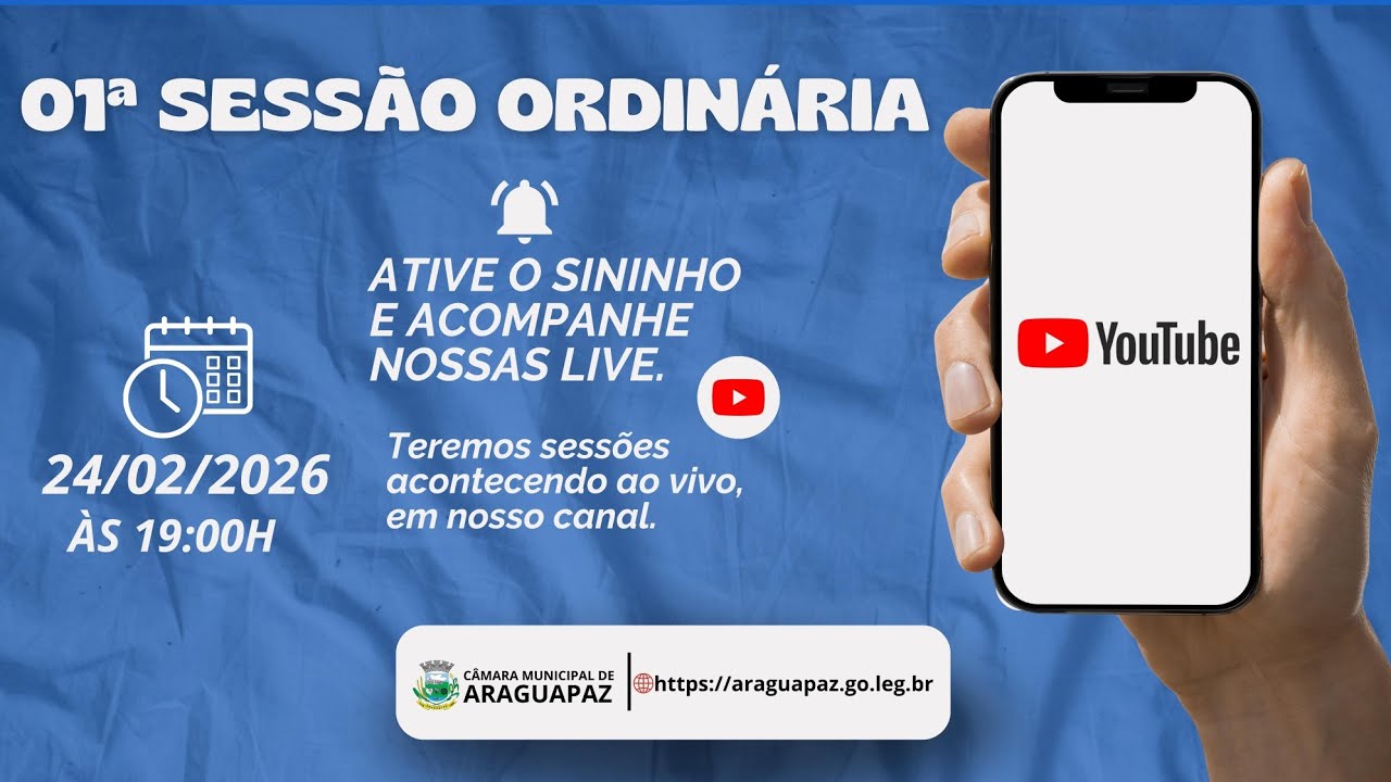 01ª Sessão Ordinário 