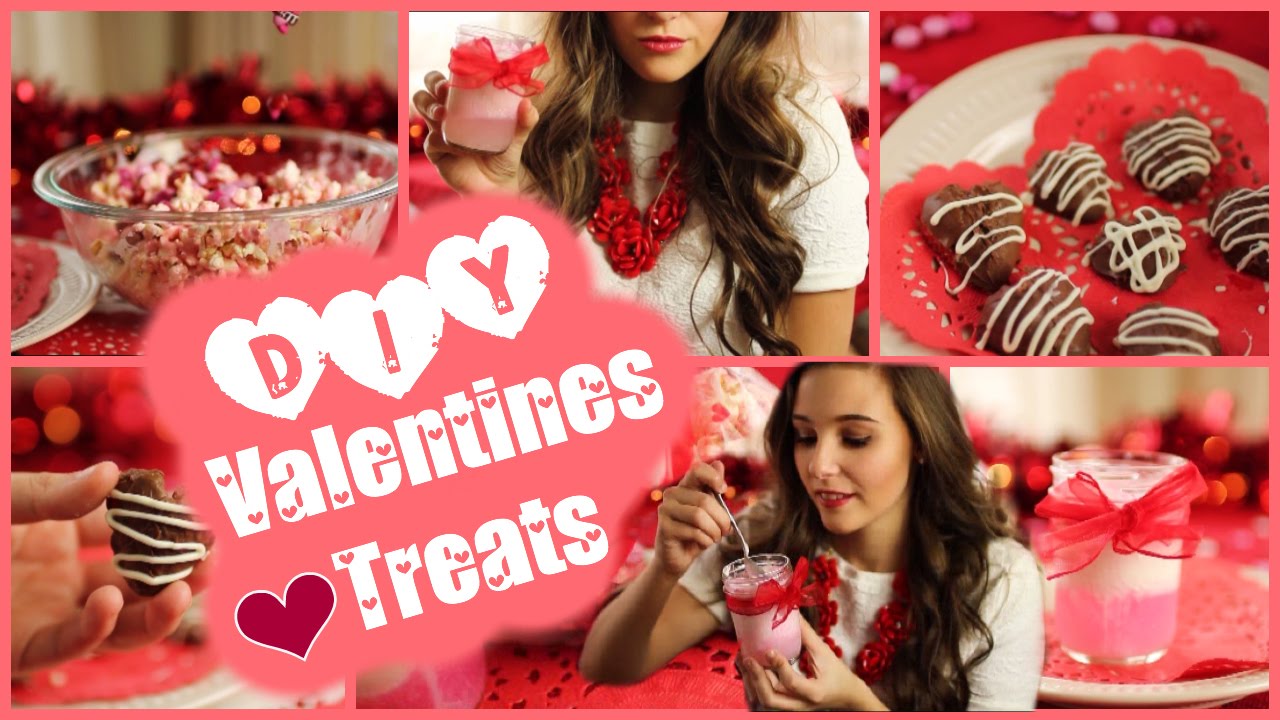 DIY Valentine's Day Treats! ♡ Yummy & Quick!