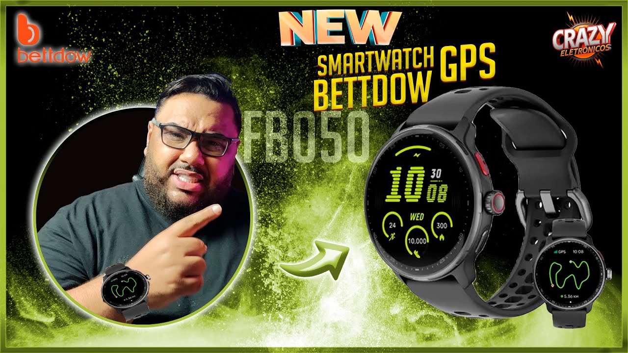 O MELHOR Smartwatch da BettDow Até Agora? Conheça o FB050! 🔥