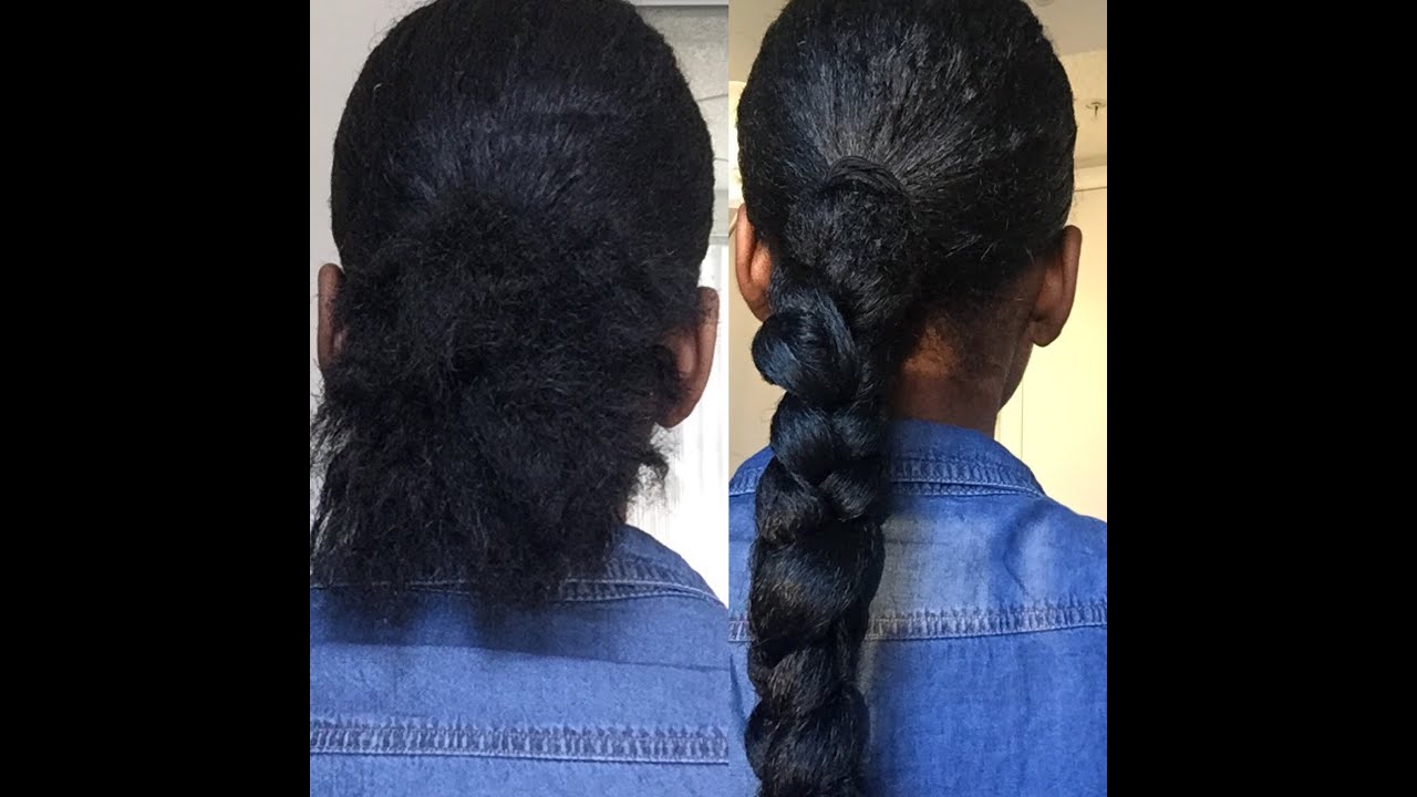THE PERFECT LOW PONYTAIL BRAID WITH BRAIDING HAIR (YOU MUST WATCH!)