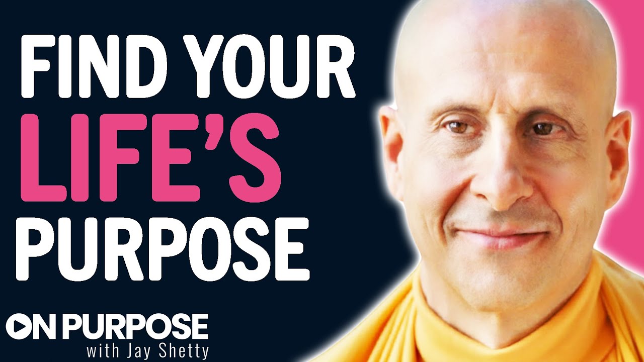 Monk Reveals The SECRET To Finding DEEP MEANING & PURPOSE In Life | Radhanath Swami & Jay Shetty