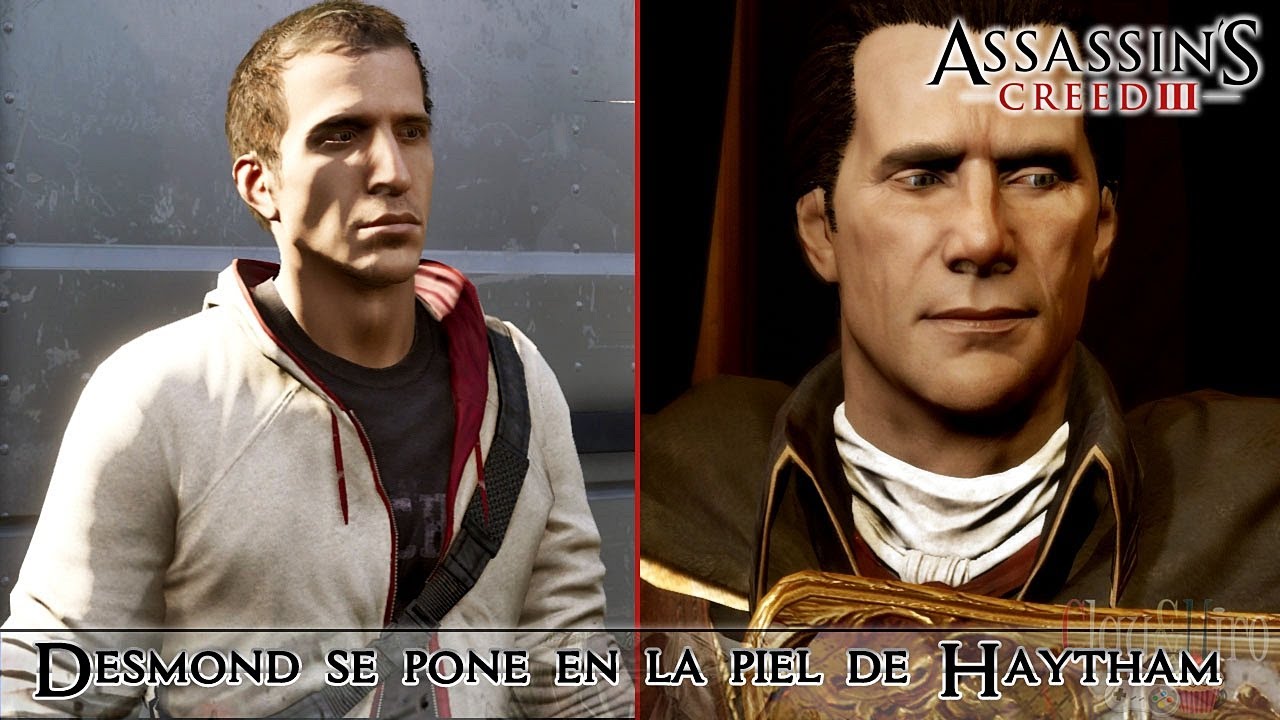 Desmond se pone en la piel de Haytham Kenway -  Assassin's Creed III