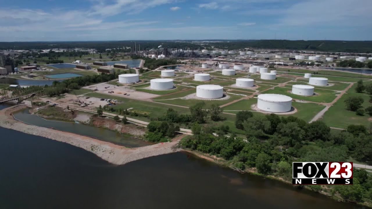 FOX23 Investigates: HF Sinclair responds to concerns over oil sheens on Arkansas River