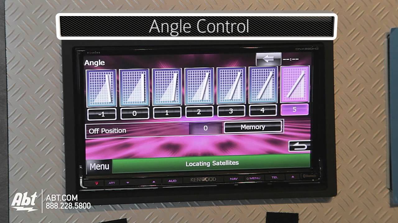 Kenwood DNX890HD eXelon Double DIN Navigation DVD Receiver: Abt Electronics