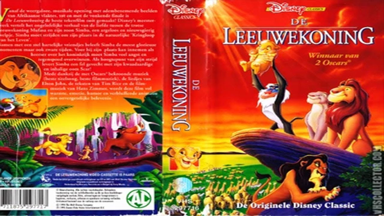 Disney VHS intro [NL] - De Leeuwekoning (1994)