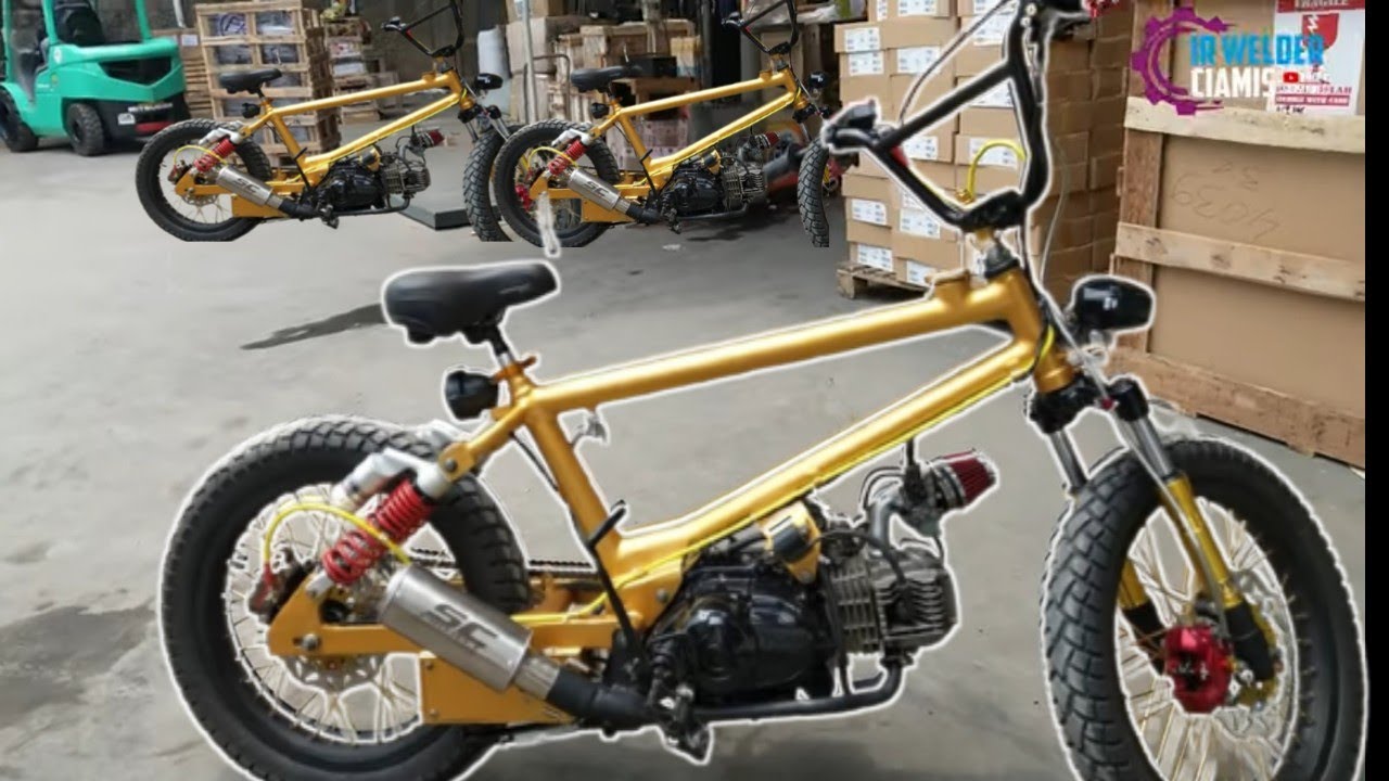 Motor sepeda BMX cube mesin jupiterZ cek sound SC ❗❗❗