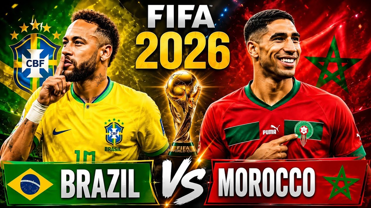 Brazil vs Morocco Highlights | The Match Before WorldCup 2026