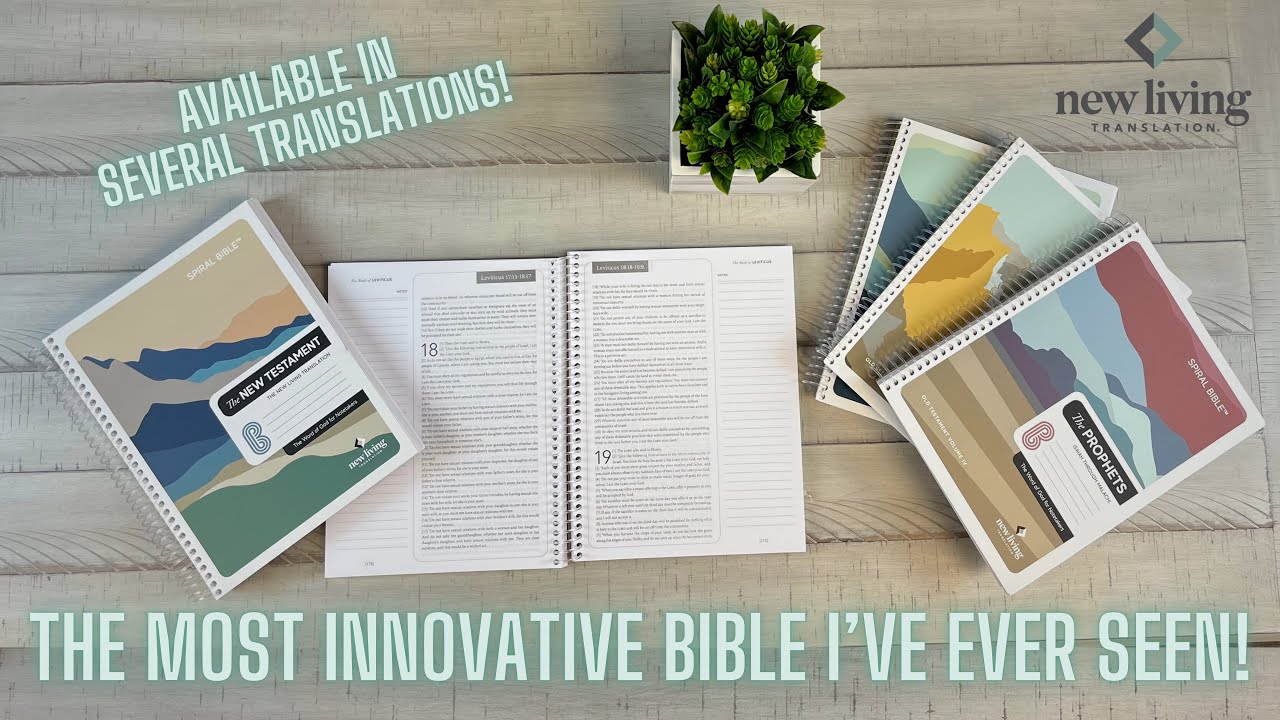 NLT Spiral Bible — это ИННОВАЦИОННО!
