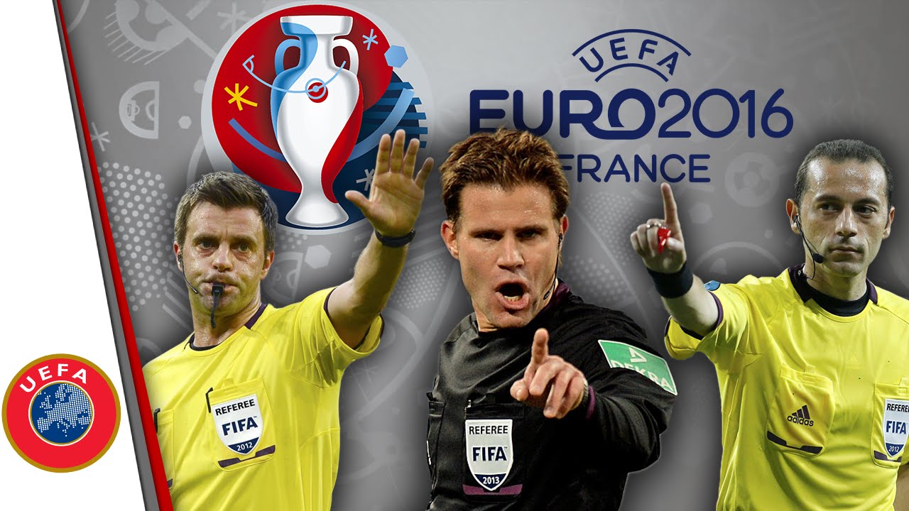 UEFA Euro 2016 - Les arbitres (referees)
