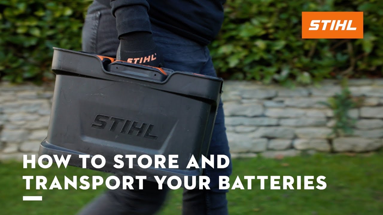 How To Store & Transport Power Tool Batteries | STIHL Battery Storage & Transport | STIHL GB
