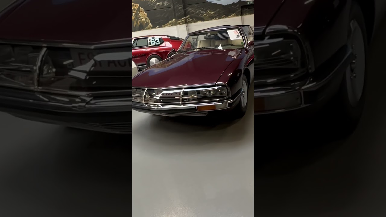 The Citro&euml;n SM espace, a very unique version of the original SM. Courtesy of CadyCars.be #citroen