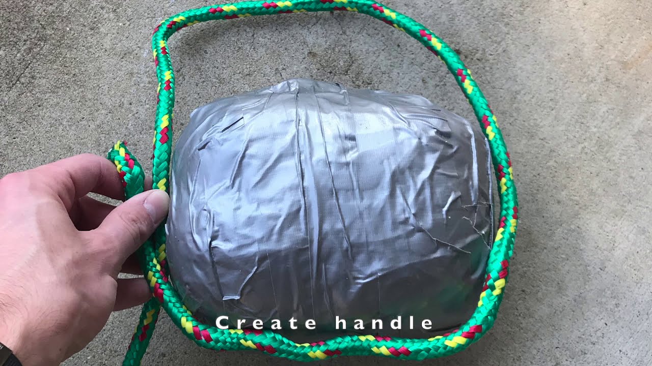 DIY Sand Kettlebell Instructions