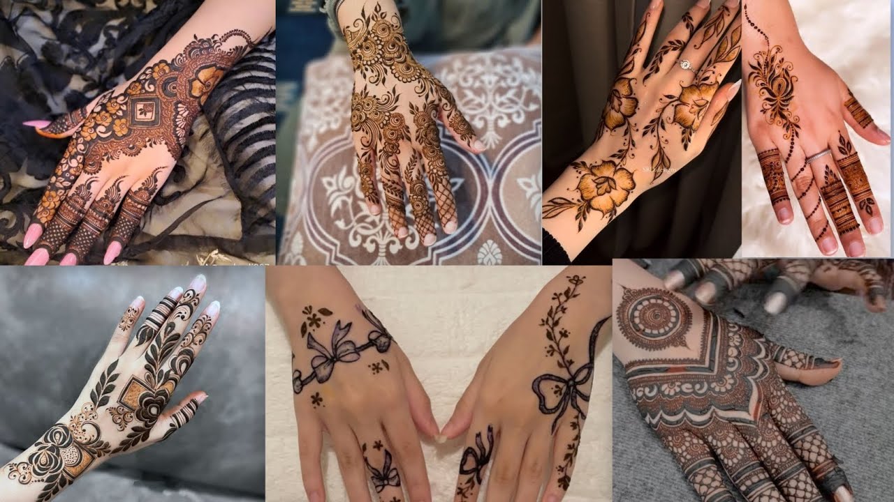 Back Hand Mehndi Design | Mehndi Design for girls| 2026