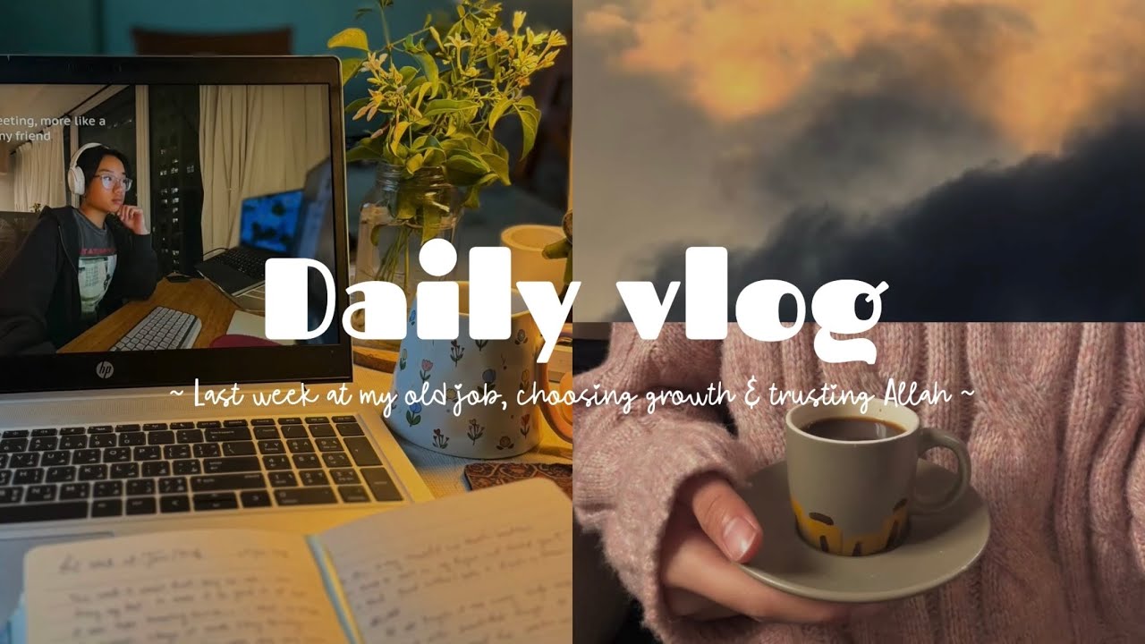 Daily vlog: closing a chapter & choosing growth | نهاية مرحلة وبداية فصل جديد بتوفيق ربنا 💌🌿