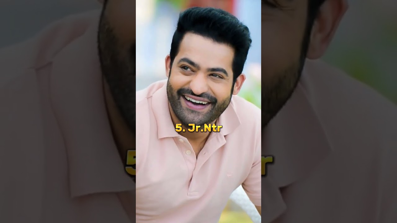 Top 10 South Indian Actors With Largest Fan Base 😱🔥 #shorts