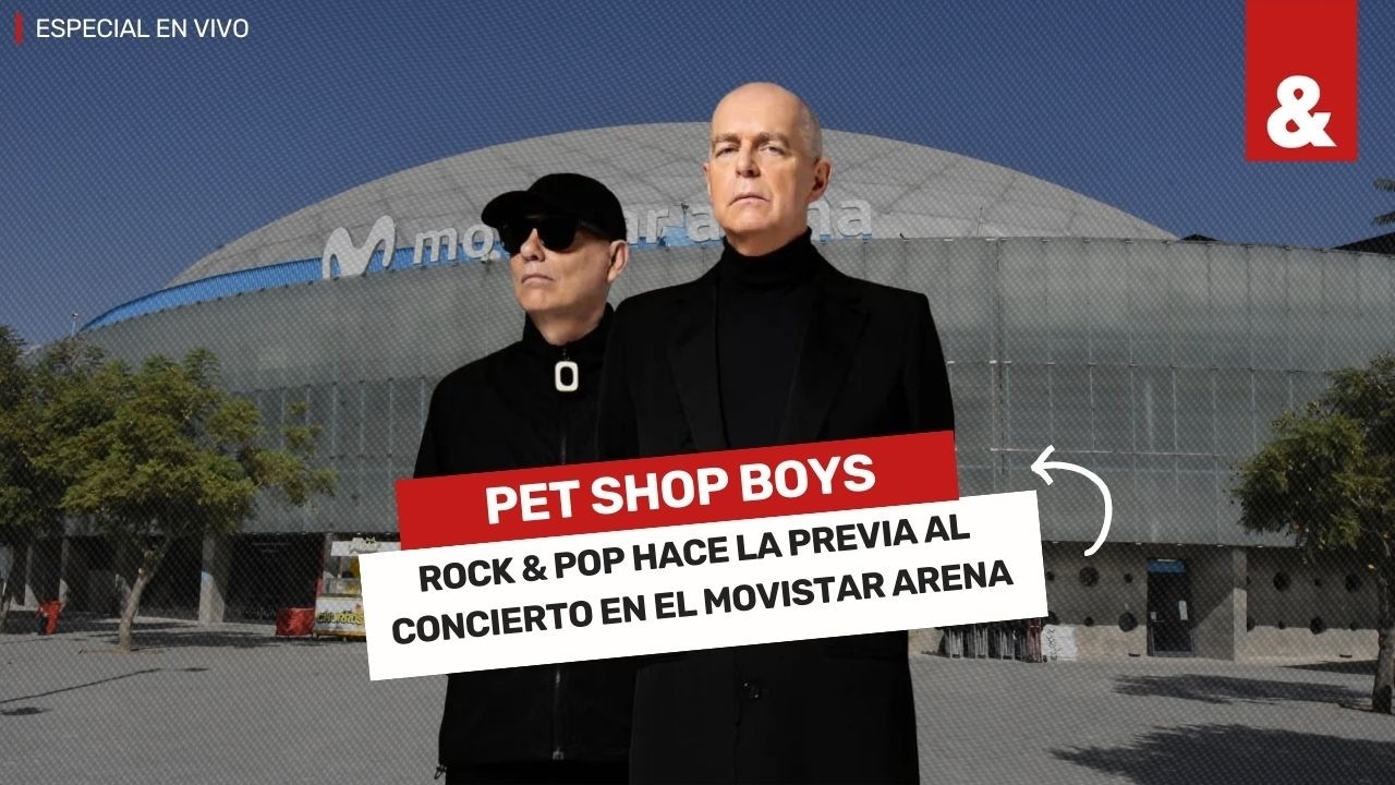 EN VIVO desde el Movistar Arena. ¡Rock & Pop hace la previa de Pet Shop Boys en Chile!