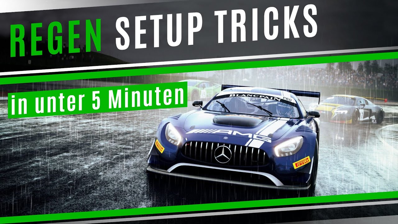 REGEN SETUP in unter 5 Minuten | Sim Racing Tutorial | Assetto Corsa Competizione