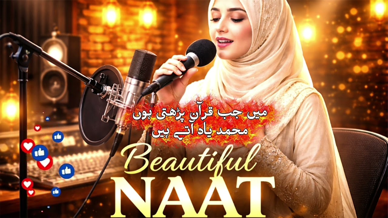 Muhammad Yaad aty Hain| beautiful naat | Noor e haad Voice 
