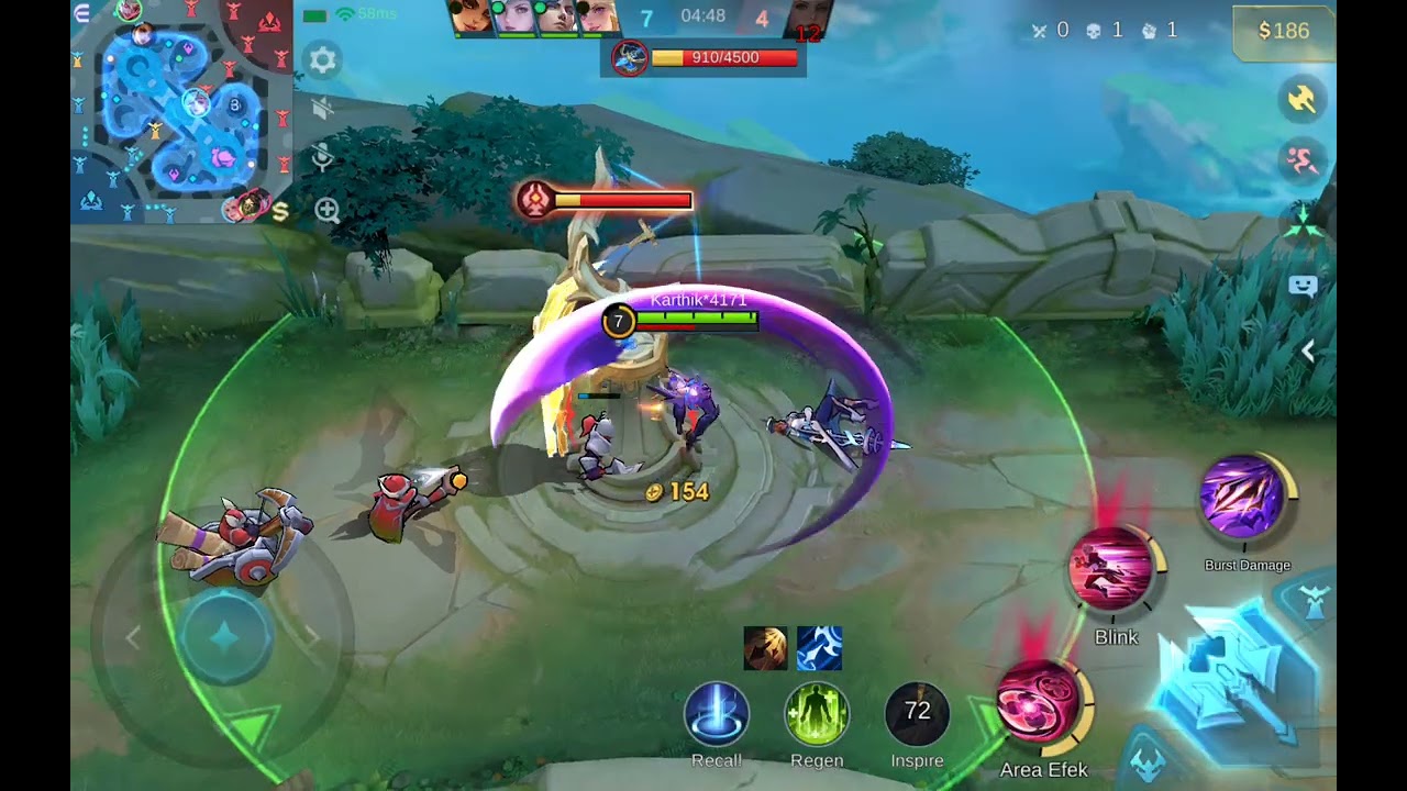 MEMANG KALAU FITIER TINGGI KALAU TERUS AH#indonesia #game #mobile legend 