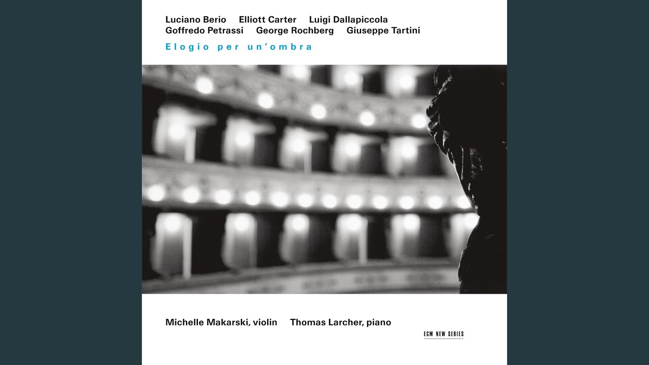 Berio: Due Pezzi for Violin and Piano: I. Calmo