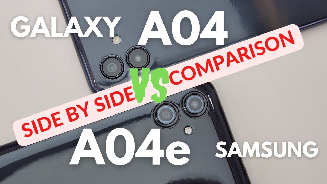 GALAXY A04e OR A04? DETAILED SIDE BY SIDE COMPARISON NG DALAWANG BUDGET SMARTPHONE NG SAMSUNG.