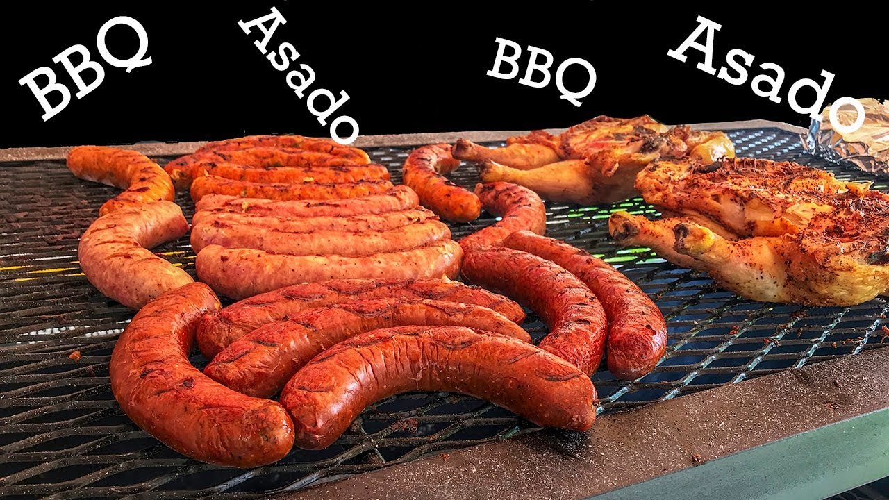 Chicken, Ribs & Sausage  🔥 Asado Style On The Santa Maria Grill