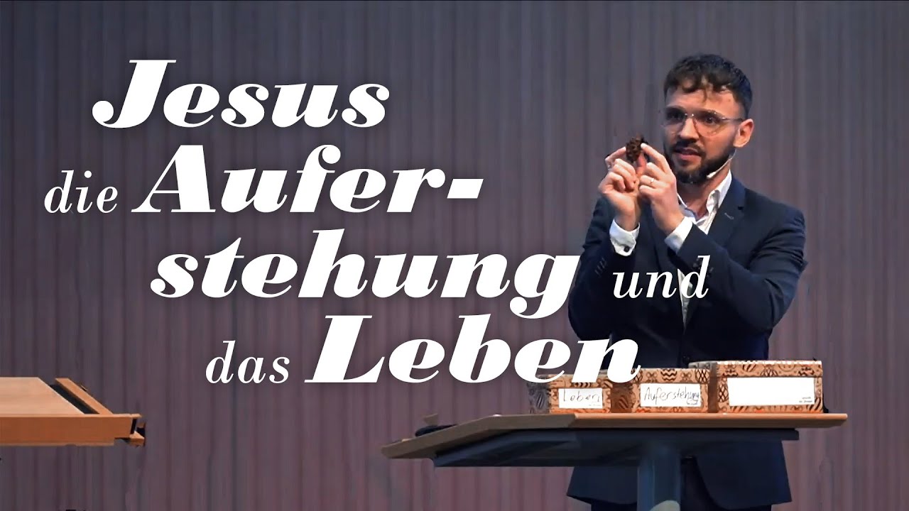 Johannes 11,25 - Weihnachtspredigt: Jesus: Die Auferstehung und das Leben - Alex Dalinger