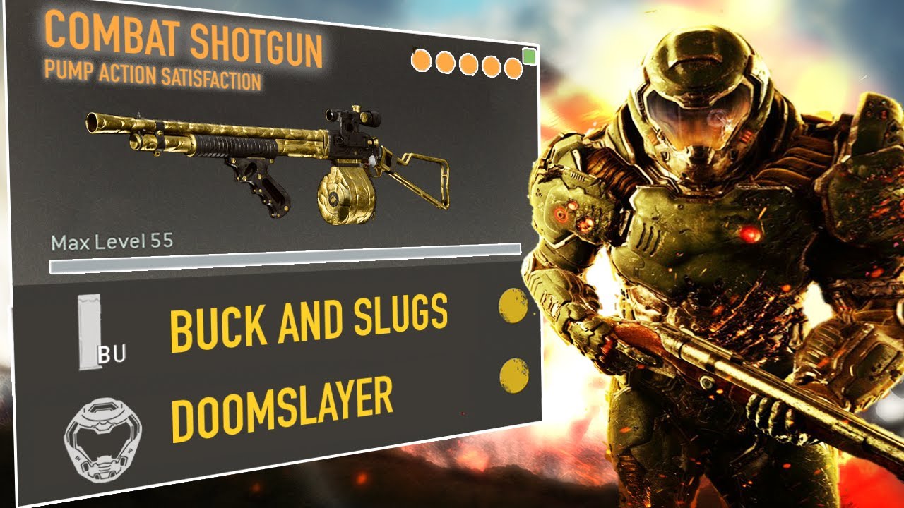 DOOMGUY случайно оставил свой боевой дробовик в АВАНГАРД