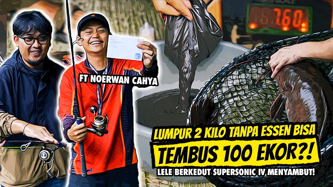 MANCING 3 JAM DIUMPANIN  LUMPUR LELENYA MACOK GAK BISA KABUR!! SUPERSONIC IV PRO ADA CINTANYA BRODIE