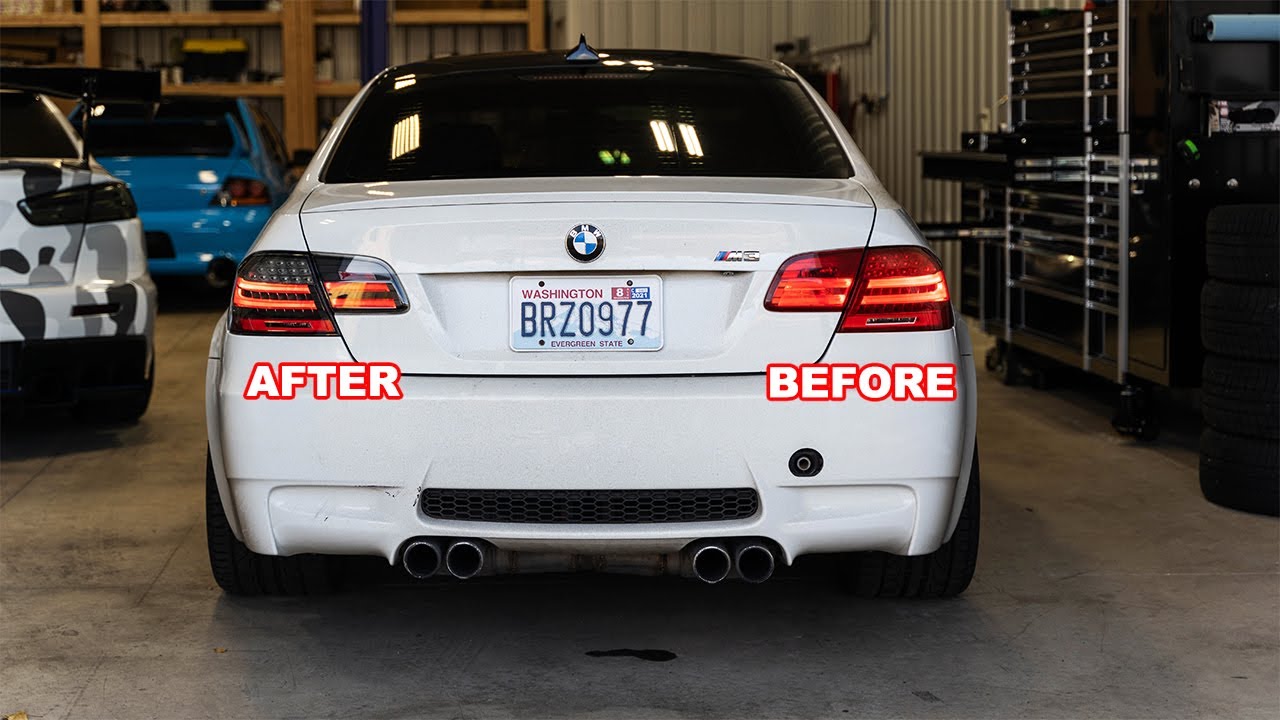 Installing New E92 M3 Tail Lights!
