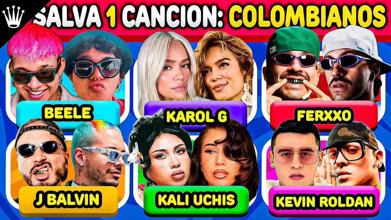 Salva Una Cancion De Cada Artista Colombiano  🇨🇴 🔥💣 ¿Cual Es Tu Favorita?  | BRAHYMUSIC