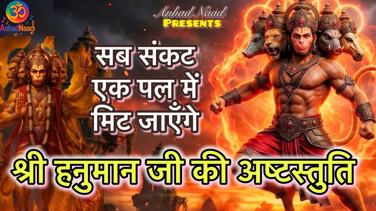 शक्तिशाली हनूमान भजन | संकटमोचन हनुमान अष्टक | Shree Hanuman Chalisa - Hanuman Bhajan | New Bhajan